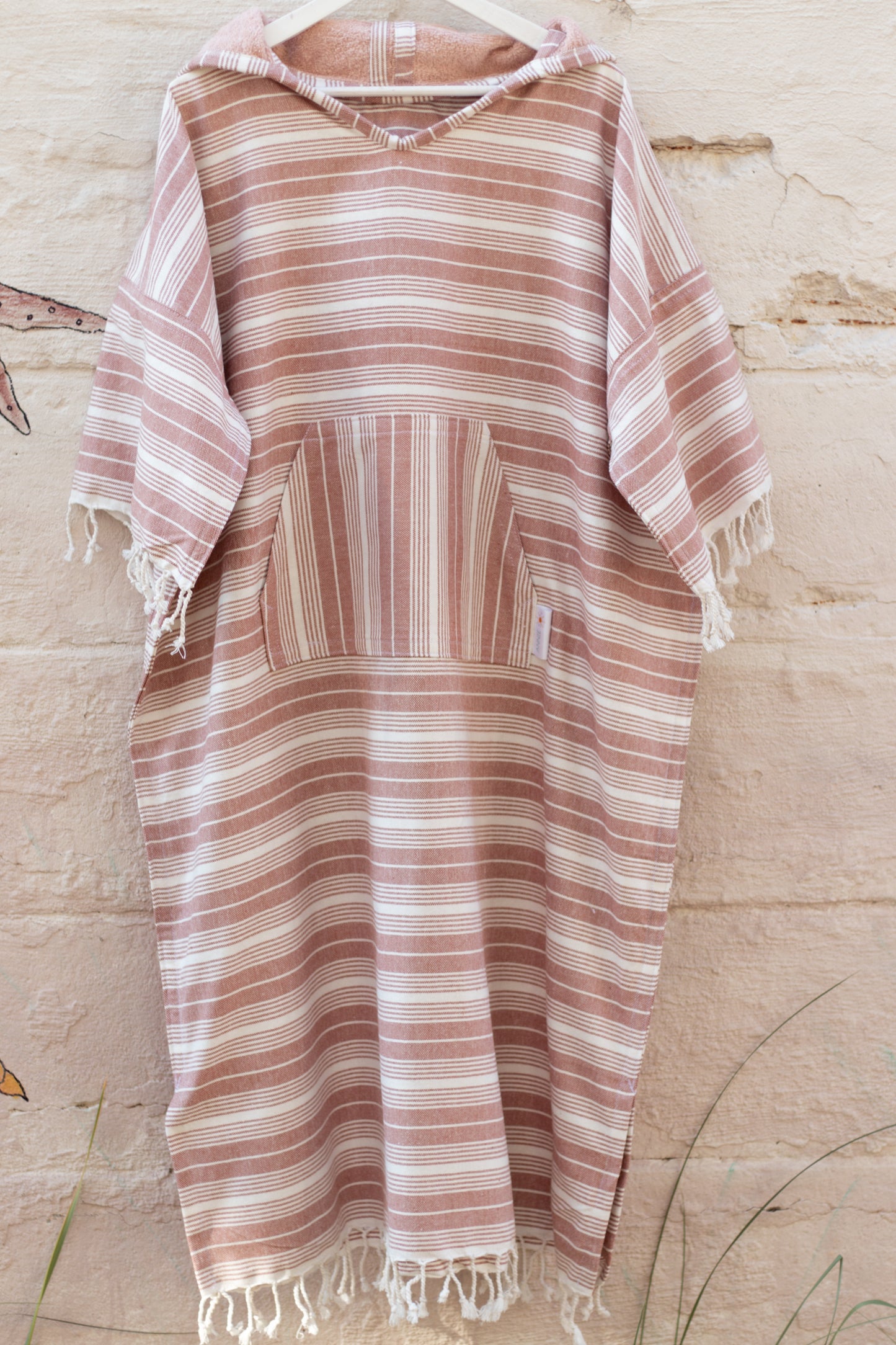 LOVELINE IN DUSTY PINK - Annie Son Bad, Strand, Reis, Surf Poncho, Robie Volwassenen
