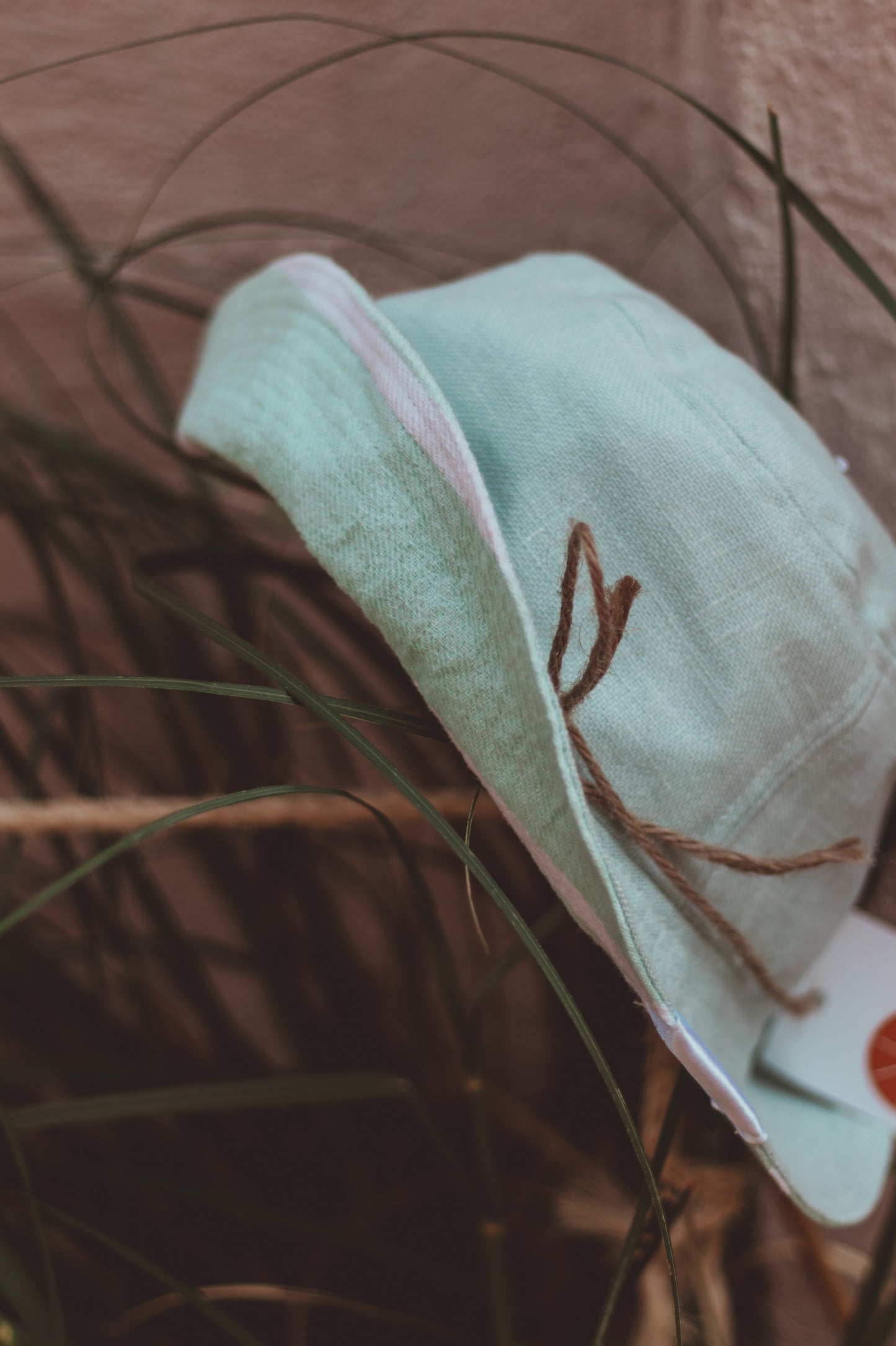 GRACEFUL IN GREEN - Annie Son Bucket Hat M
