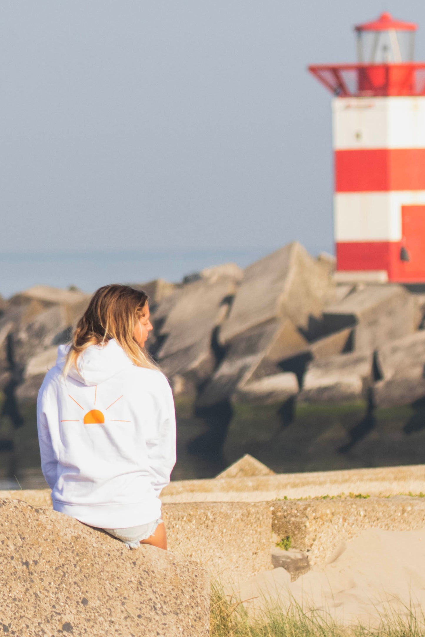 Annie Son Hoodie - Scheveningen Zeefdruk