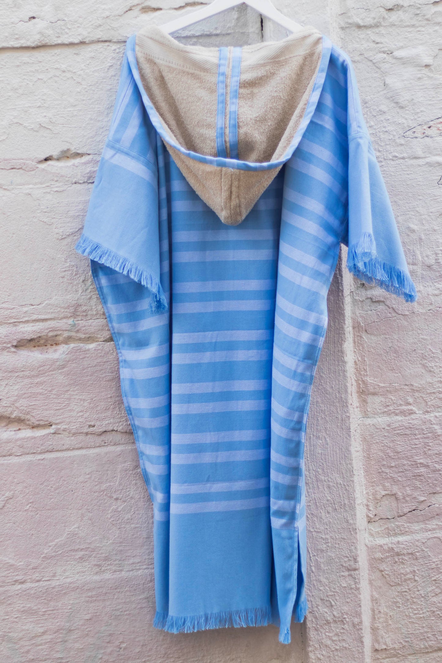BEACHY IN BLUE - Annie Son Bad, Strand, Reis, Surf Poncho, Robie Volwassenen