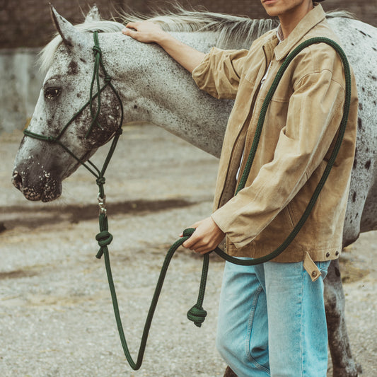 Rope Halter PPM with 4M Lead Rope for Natural Horsemanship
