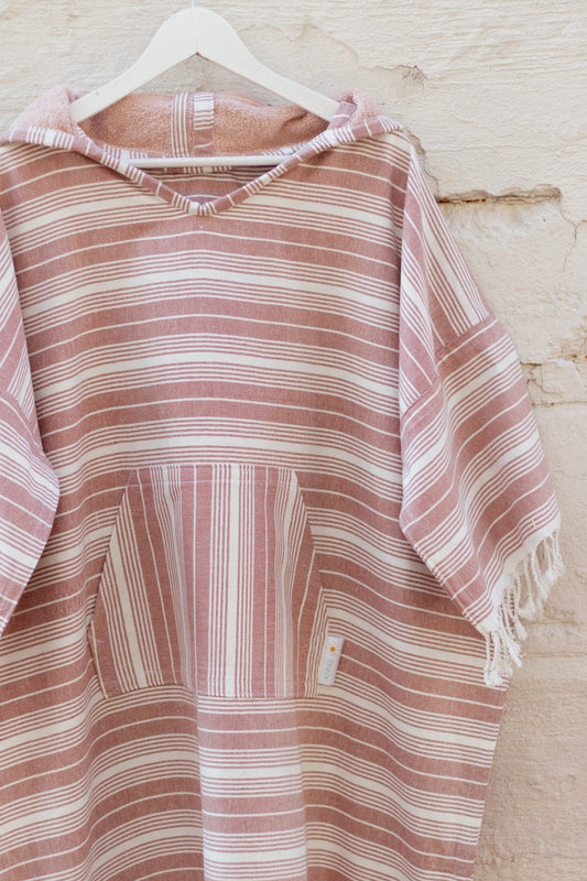 LOVELINE IN DUSTY PINK - Annie Son Bad, Strand, Reis, Surf Poncho, Robie Volwassenen